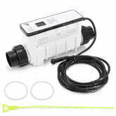 Aqualix IC40 salt cell replacement ready for inground pools with steady chlorine output