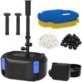 AquaMiracle all-in-one pond filter kit for crystal clear water.