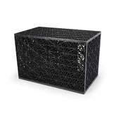 Aquascape AquaBlox water storage block system in a pondless basin for efficient capacity.