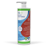 Aquascape CLEAR Water Treatment clarifies pond water for koi and fish.
