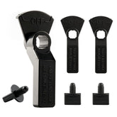 Aquatonics valve handle with knobs for Jandy-compatible valves, quick swap.