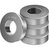 AR-PRO 1-inch carbon steel bushings front view for smooth mower wheel movement.