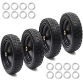 AR-PRO 13-inch flat-free tires for garden carts provide reliable, puncture-free movement.