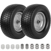 AR-PRO 16x6.50-8 flat-free tire and wheel for riding mowers with puncture resistance