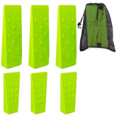 AR-PRO six-pack tree wedges in storage bag for safe cuts