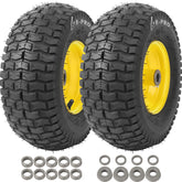 AR-PRO front tire wheel assembly 13x5-00-6 for riding mowers boosts turf-friendly performance.