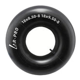 AR-PRO inner tube 18x8.50-8, top view, durable butyl construction for ATV and golf carts.