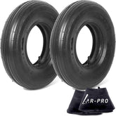 AR-PRO replacement tire 13x4.00-6 offers reliable grip for wheelbarrows and carts.