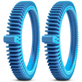 AR-PRO replacement tires 2-pack for pool cleaners with a snug fit and durability.