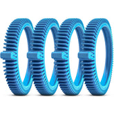 AR-PRO replacement tires Super Hump pack front view demonstrates durable grip for pool cleaners.