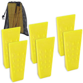 AR-PRO tree felling wedge 5.5 inch elevates the log during cut for safer direction.