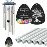 ARARTKEL 32-inch retirement wind chime creates soothing ambience on porches and gardens.
