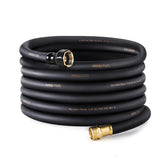 ARBUTUS garden hose with brass connector for leak-free watering and durability.