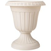 Arcadia PL00BG classic urn planter 16x18 beige, durable for porch entrances.