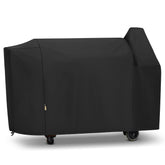 Arcedo pellet grill cover on Pit Boss Austin XL for all-weather protection.