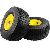 Aremae 2Pcs 15x6-00-6 front tread tires for better mowing grip