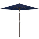 AreShark 7.5ft navy umbrella with six ribs for stable shade.