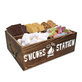 Arflo smores station handles for easy outdoor transport
