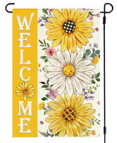 argoo fg spring-summer daisy flag adds vibrant curb appeal to your front porch