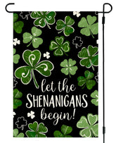 ARGOOFG St Patrick's Day flag: double-sided for outdoor display.