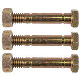 Ariens 51001500 shear bolt kit with lock nut for snow blower maintenance.