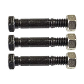 Ariens 52100100 deluxe snow blower shear bolts with nuts for quick maintenance and reliable operation.