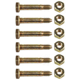Ariens 53200500 shear bolt and nut 1/4-inch kit for dependable mower maintenance.
