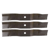 Ariens Gravely 04769800 blades (15-inch) for 42-inch decks improve cut quality.