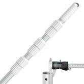 ARLBA pool pole extended to 16.5 feet for easy debris removal.