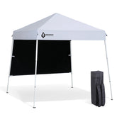 ARROWHEAD OUTDOOR 6x6 canopy sunwall provides extra shade and privacy.