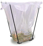 Artigarden garden trash bag holder base assembly ensures a stable outdoor setup.