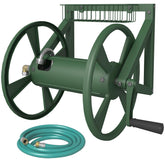 Artigarden triangle wall-mounted hose reel with rugged steel frame for lasting outdoor use.