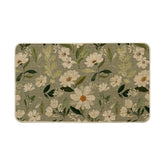 Artoid Mode Daisy Flowers Spring Doormat front view with welcoming daisies.