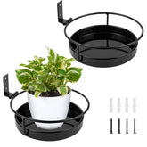 ARTORA wall-mounted plant holder 2-pack on wall for compact plant display