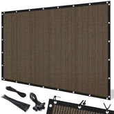 Artpuch pergola shade cover grommets closeup showing sturdy hardware for easy mounting.