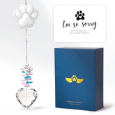 ARUN pet memorial suncatcher dog tribute in sunlight for reflective remembrance