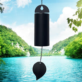 ASDFG Deep Resonance Serenity Bell 30inch wind chime creates calming outdoor ambiance.
