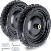 ASDFGHT 13in flat-free tire pack ready for maintenance without air leaks.