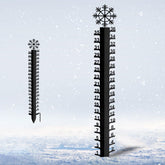 Asenron 36-inch snow gauge stand provides precise yard snowfall readings at a glance.