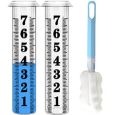 Asenron rain gauge replacement tube showing 7-inch capacity for precise yard measurements