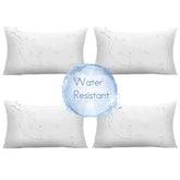 Ashler Outdoor Lumbar Pillow 12x20 supports comfy seating on patios.