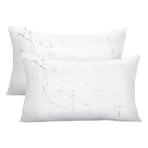 Ashler outdoor pillow insert with waterproof surface for all-weather lounging.
