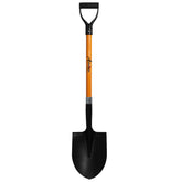 Ashman heavy-duty digging shovel with 41-inch trenching blade for efficient soil work.