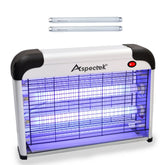 Aspectek insect killer front view for compact indoor placement