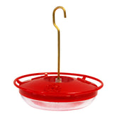 Aspects 430 Hummzinger Highview Mini feeder in red and clear for easy nectar level viewing