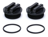 ATIE black 1-1/2 inch drain plug with O-ring for secure winterizing.