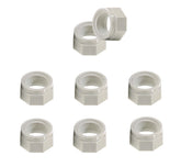 ATIE pool cleaner feed hose nut D15 six-pack securely fits Polaris models