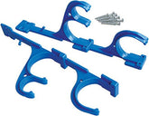 ATIE pool pole hanger demonstrates rust resistance for pool gear storage