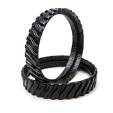 ATIE tire track front view shows premium rubber for long-lasting pool cleaning