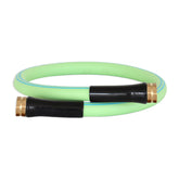 Atlantic 4ft heavy-duty hose with brass connectors for leak-free watering.